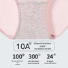 Fenteng Women's 10A Antibacterial Cotton Underwear 4-Pack