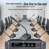 HuiDu YX-X2S Professional Wired Gooseneck Conference Microphone System (CN version)