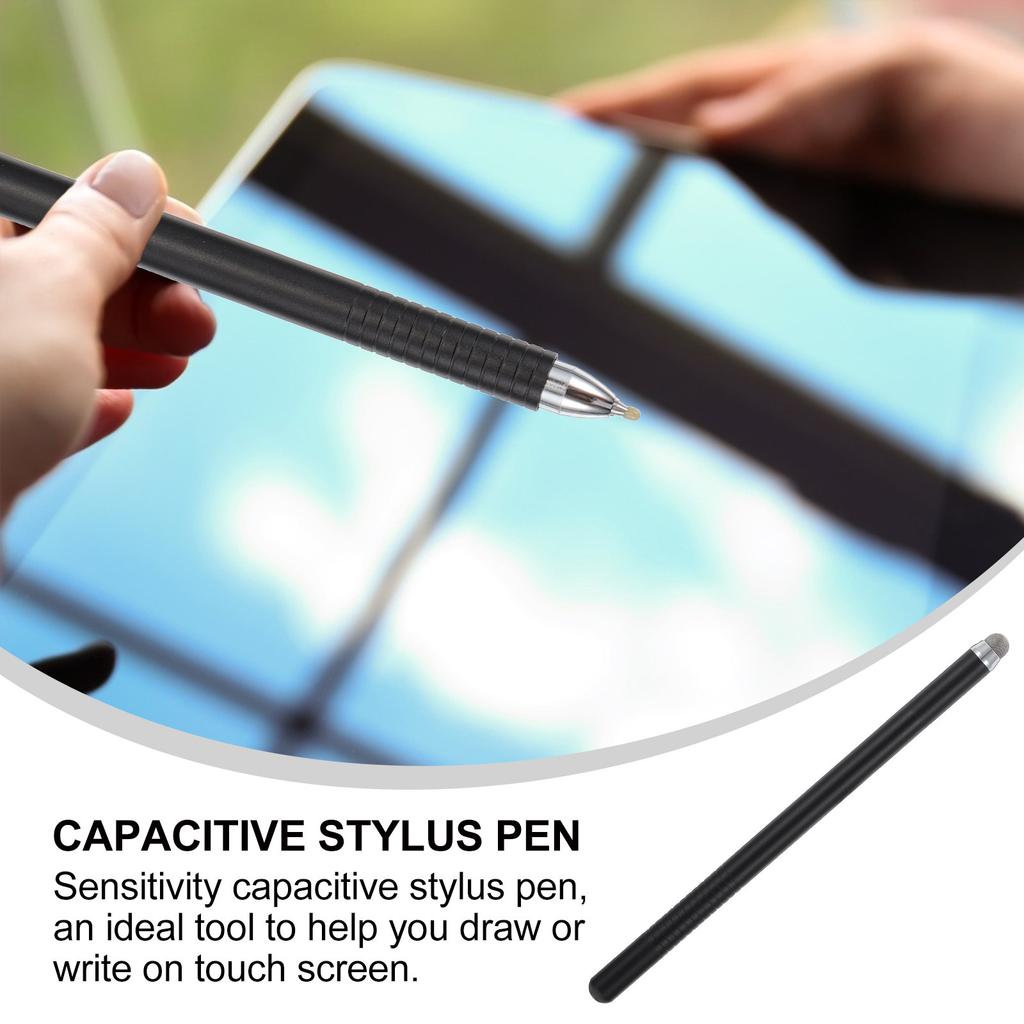 Universal Capacitive Stylus Pen Aluminum Alloy Lightweight Screen Pen for Tablets Smartphones Smooth