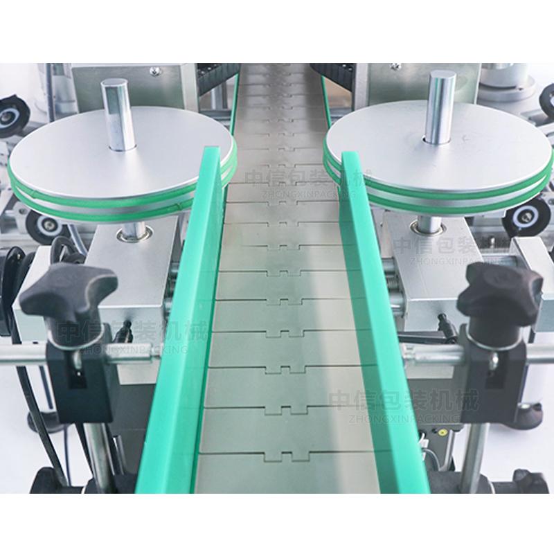 ZONESUN ZS-TB963 High Speed Flat Automatic Round Bottle Labeling Sticker Dispenser Coding Machines For Label Round Bottles