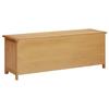 VidaXL Étagère à chaussures 114x37x45 cm Bois de chêne solide
