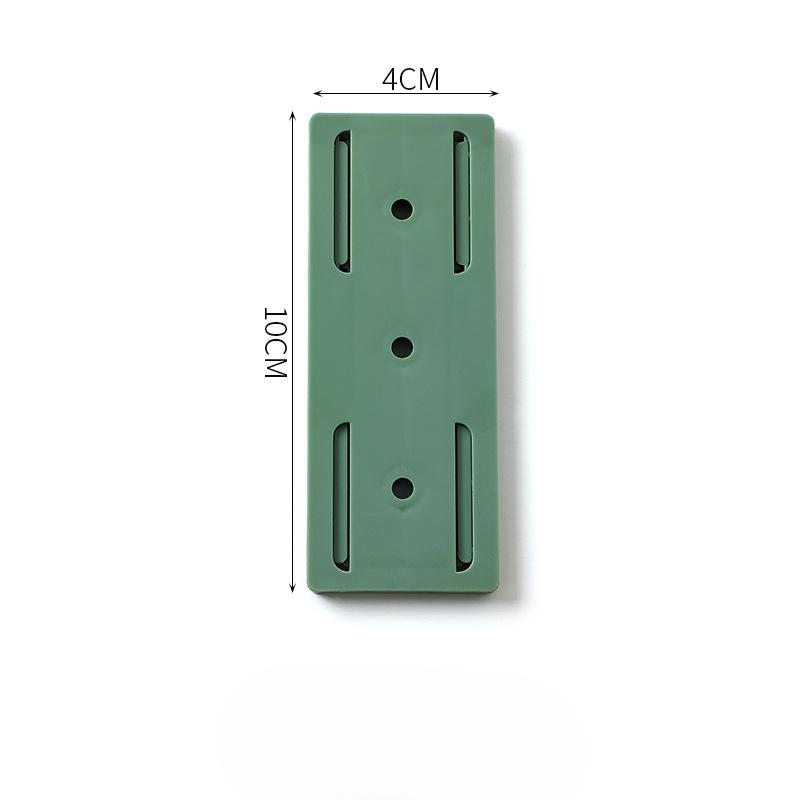 Power Strip Fixator Self-adhesive Wall-mounted Socket Seamless Storage No Need for Drilling Power Strip Socket Wall-mounted Wire Clip