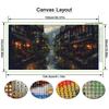 Evening Street House Large Size Diamond Painting Landscape Diy Full Square Round Drill Rhinestone Embroidery Mosaic Cross Stitch Kits