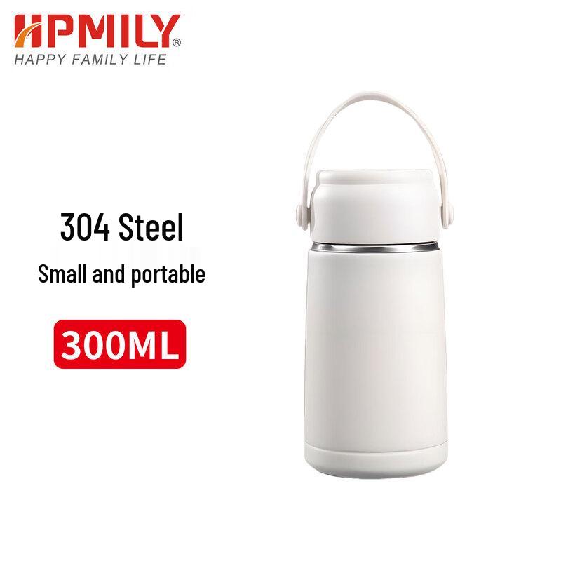 HPMILY 300ml Portable 304 Stainless Steel Insulated Mug