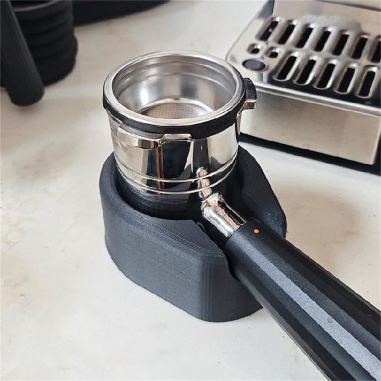 Compacte Espresso Tamperbasis Met en Druppelvanger voor Verbeterde Koffiebereiding