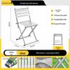 Portable Folding Camping Chair with Backrest