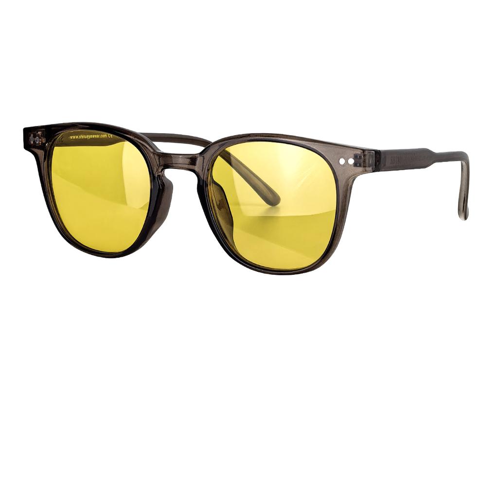 Shinu Night Vision Glasses Man Night Driving Glasses Women 80% Blocking Blue Light Lenses For Office Working Eyewear