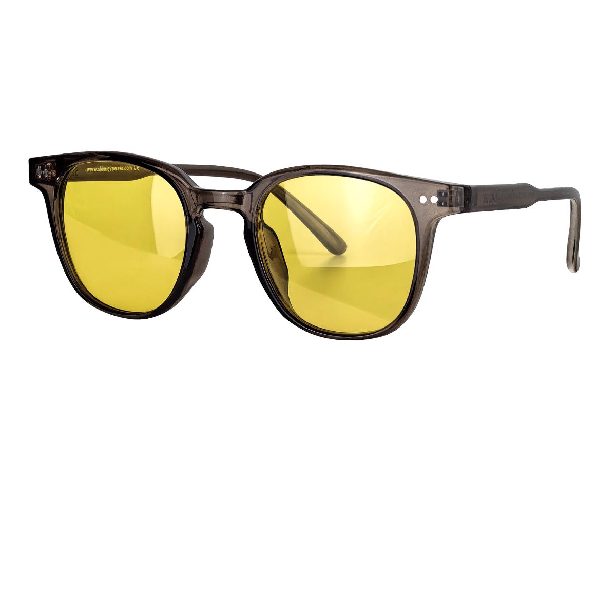 

Shinu Night Vision Glasses Man Night Driving Glasses Women 80% Blocking Blue Light Lenses For Office Working Eyewear