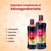 Dabur Ashwagandharishta Ayurvedic Liquid for Stress, Energy, Vitality & Healthy Sleep 450ml