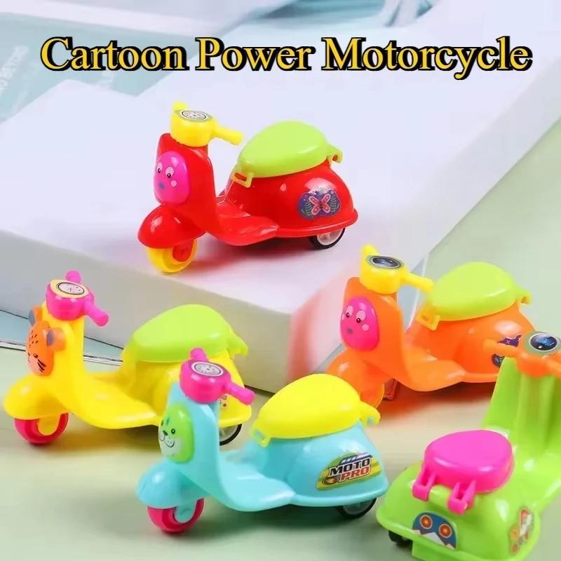 1 ks Náhodné Mini Odrazové Auto Hračky Simulace Motocyklu Natahovací Auto Hračka pro Děti Narozeninová Oslava Favorek Inerční Motocykl-Hračky