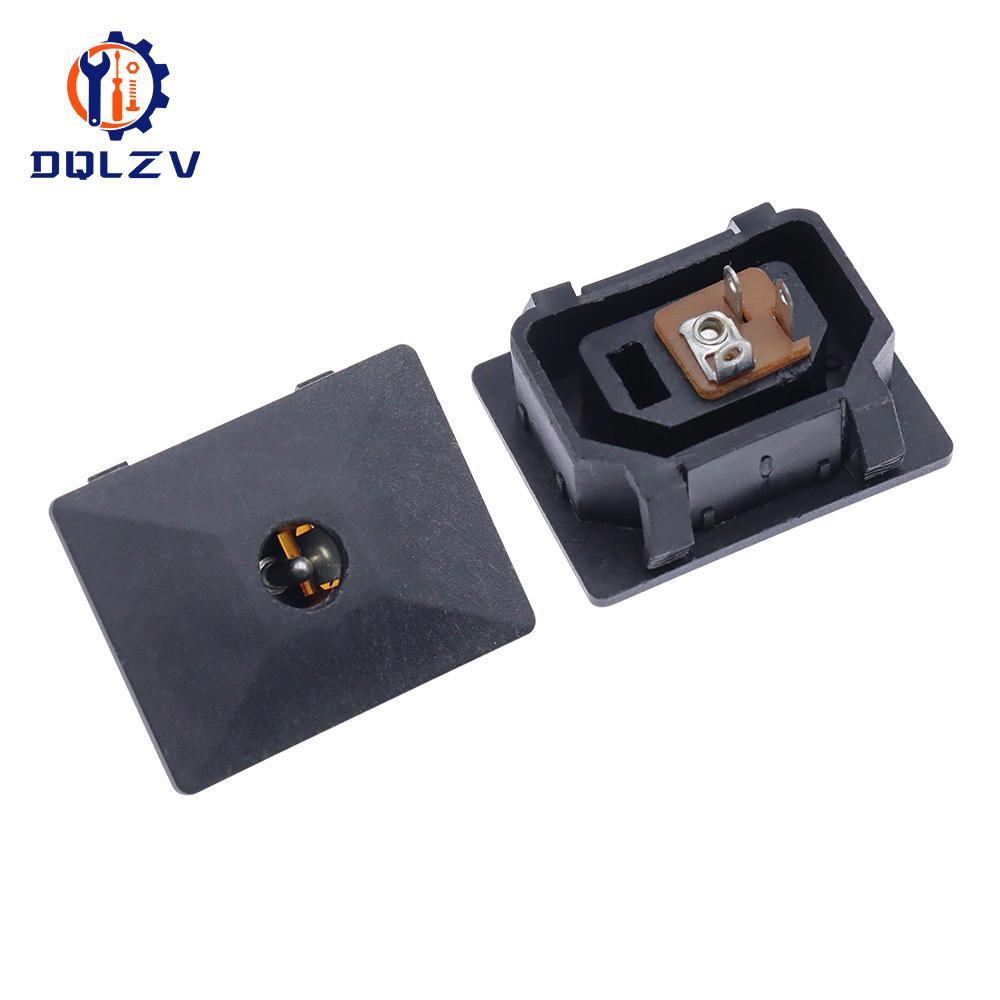 DC-019B DC Power Socket Interface With Screw Holes Black Connector 5.5X2.1mm Female Adapter Equipment Product Charging Port