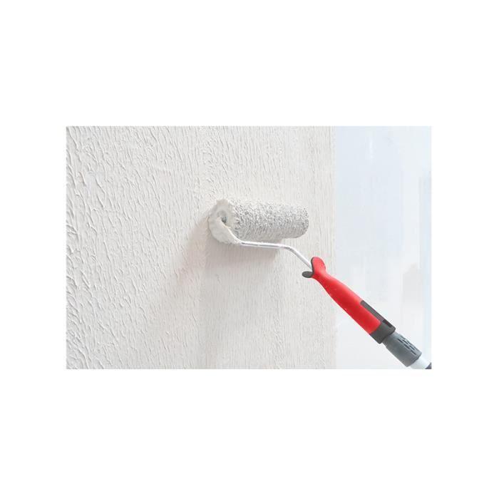Rouleau à enduire 220mm roll enduit - l'outil parfait - monture - fibres en nylon - nettoyage facile