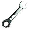 Ratchet Socket Wrench 8-18mm Short Handle Ratchet Wrench Combination Wrench Quick Open Spanner Hand Repair Tool