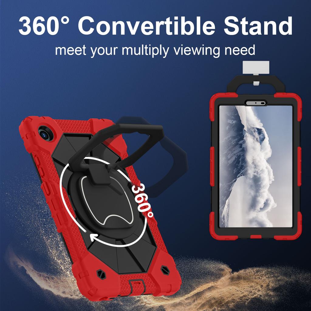Kids Proof Case for Lenovo Tab One 8.7 Inch K9 TB305FU 2025 Shockproof Handle Strap Cover with Shoulder Strap