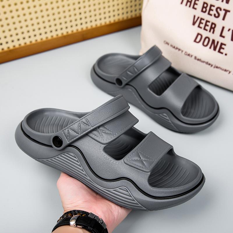 Fashion Men Sandals Summer Leisure Beach Holiday Sandals Dual Purpose Shoes 2025 New Outdoor Sneakers Male Retro Comfortable Casual Shoe