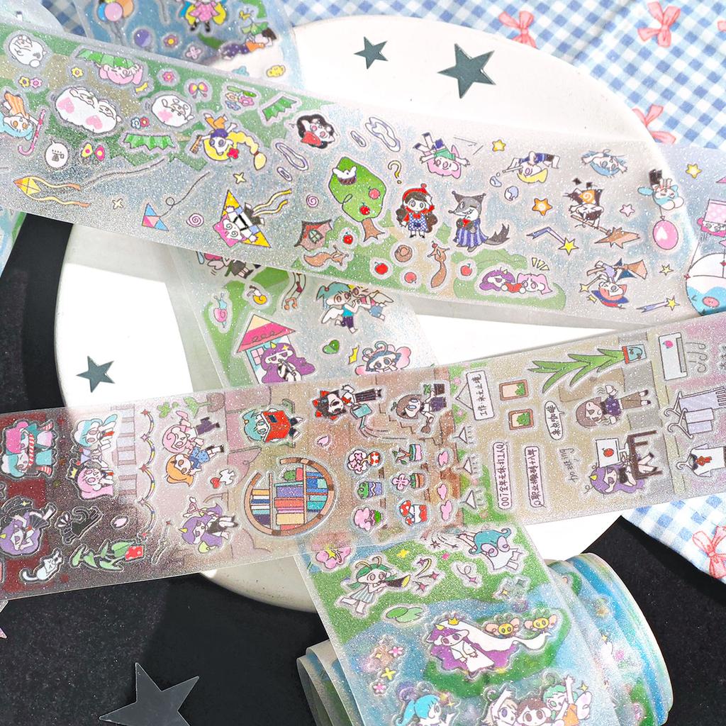 5*320cm Ins Style Cute Y2K Washi Tape Decorative Adhesive Tapes Journal Supplies Washi tape Scrapbooking Stickers Masking Tape