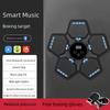 Smart Music Boxing Machine LED Lighted Sandbag Relaxing Reaction Training Wall Target for Boxing Active Reaction for Kids Adults