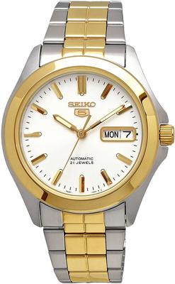 FIVE Automatic Men's Watch SNKK94K1 Silver X Gold