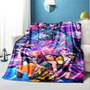 K Pattern Blanket for Home Decoration, Bed, Sofa, Car Travel, Camping, Suitable for All Seasons, Birthday Christmas Gift