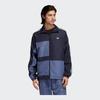 Adidas Originals Spirit Oversized Collar Patchwork Sports Jacket Men Jackets Navy ED6243