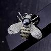 Parkshin Cloud High-End Bee Brooch: Women's Versatile Cartoon Insect Pin