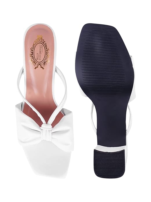 Shoetopia Women & Girls detailed Strap Stylish Fashion Sandal Block Heels