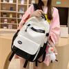 Children's Elementary School Students Junior High School Students High School Students Girls Boys Contrasting Color Large Capacity Backpack