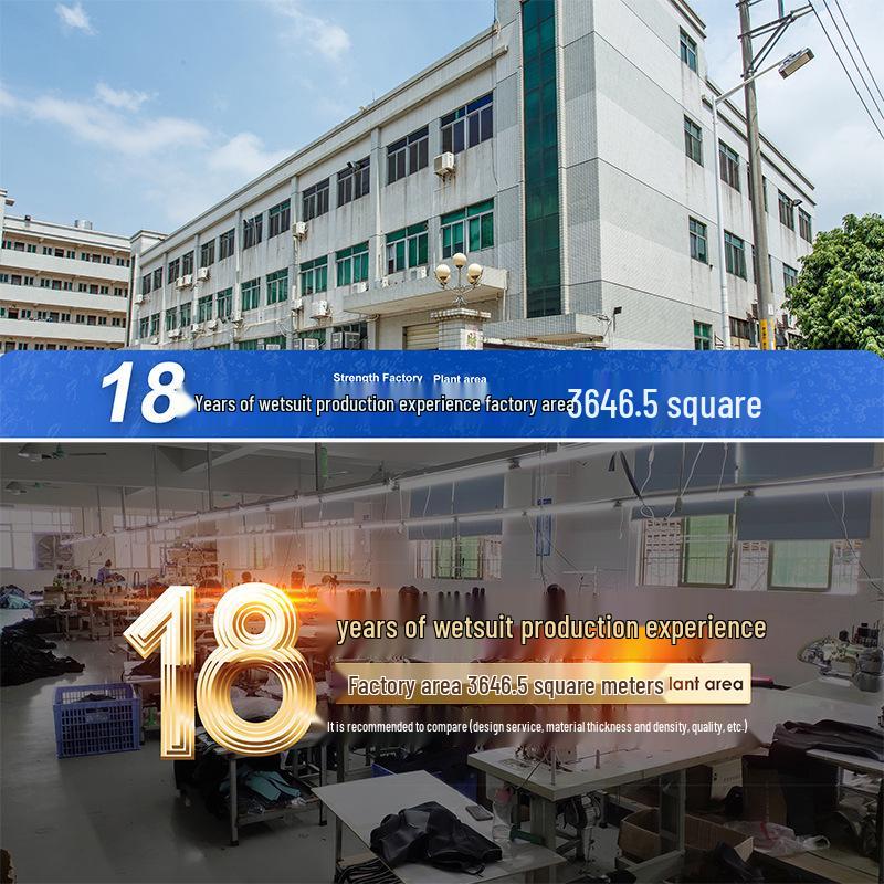 3mm OUZO Unisex Wetsuit: Warm, Quick-Drying, Super Elastic, Sun-Protected One-Piece for Winter Surfing and Diving.