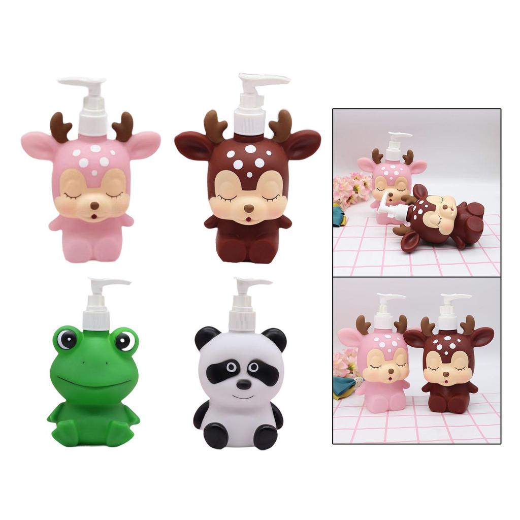 Cartoon Children's Lotion Bottle, Hand Soap Dispenser with Pump, Body Wash