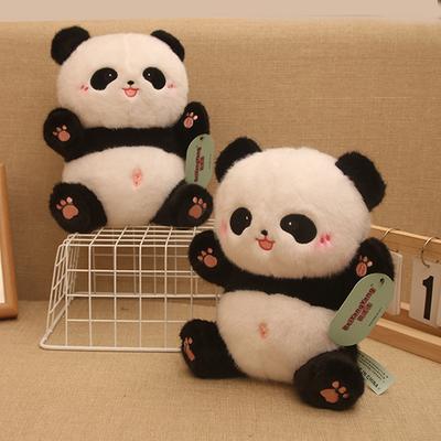 Cartoon Panda Doll Plush Toy 8-inch Machine Doll Doll Chengdu Panda Base Travel Souvenir Gift