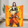 Anime D-Dragons B-Balls Blanket Quality Warm Soft Throw Blanket Winter Airplane Travel Home Decor Pattern Bedspread