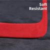 Red Suede Leather Wrap Car Gear Shift Panel Cover Sticker For BMW 3 E90 2005-12