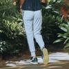 CHALLENGER Side Logo Play Nylon Spandex Women'S Jogger Pants White