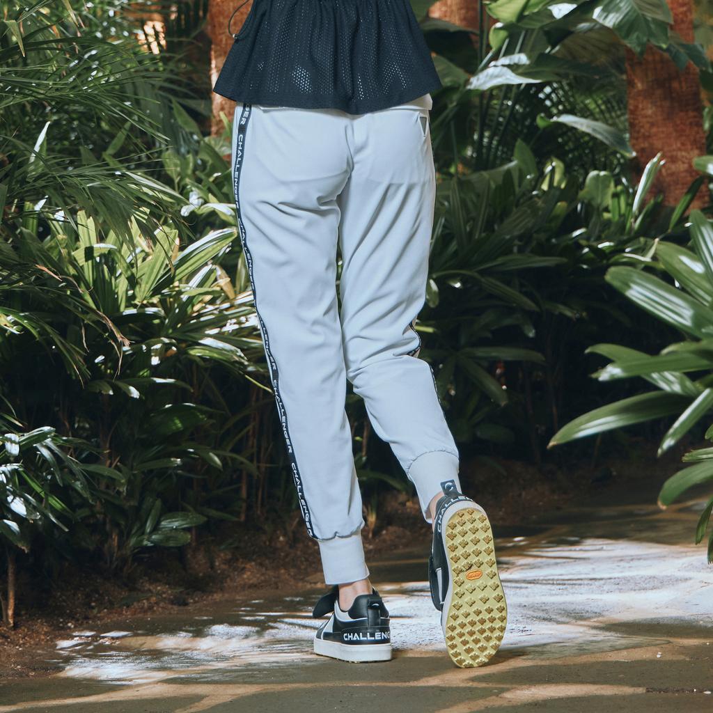CHALLENGER Side Logo Play Nylon Spandex Women'S Jogger Pants White