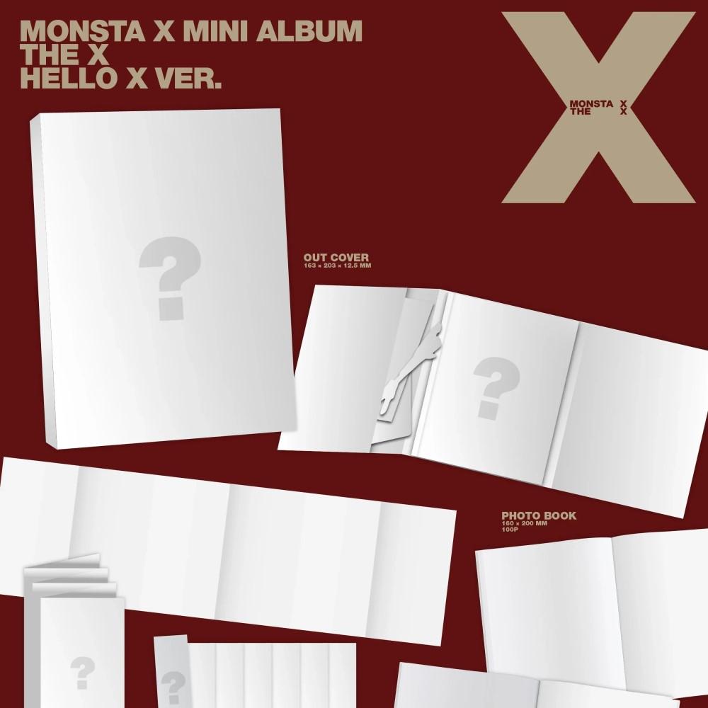 (PRE-ORDER)MONSTA X - [THE X] 13th Mini Album