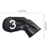 Waterproof Golf Putter Covers, Golf Iron Head Covers PU Leathers Golf Club Covers Iron Headcovers, Golf Club Head Covers