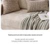 Modern Wabi-Sabi Style Cationic Cushion Cover - Soft & Stylish Pillowcase for Living Room, Bedroom, and Sofa