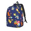 Fashion Cartoon Pokemon Theme Backpack  Mochilas Fashion Campus Sturdy Shoulder Rucksack