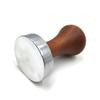 Espresso Coffee Tamper Coffee Powder Hammer Hand Tamper Tool Reusable Flat Base Coffee Bean Press for  Durable