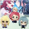 12cm Gakuen IDOLM Plush Toy Cartoon Cute Enthusiast Gift For Fans Companion Gift Cosplay High-quality Bag Pendant Keychain