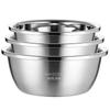 MAXCOOK 304 Stainless Steel Mixing Bowl Set (3-Piece)
