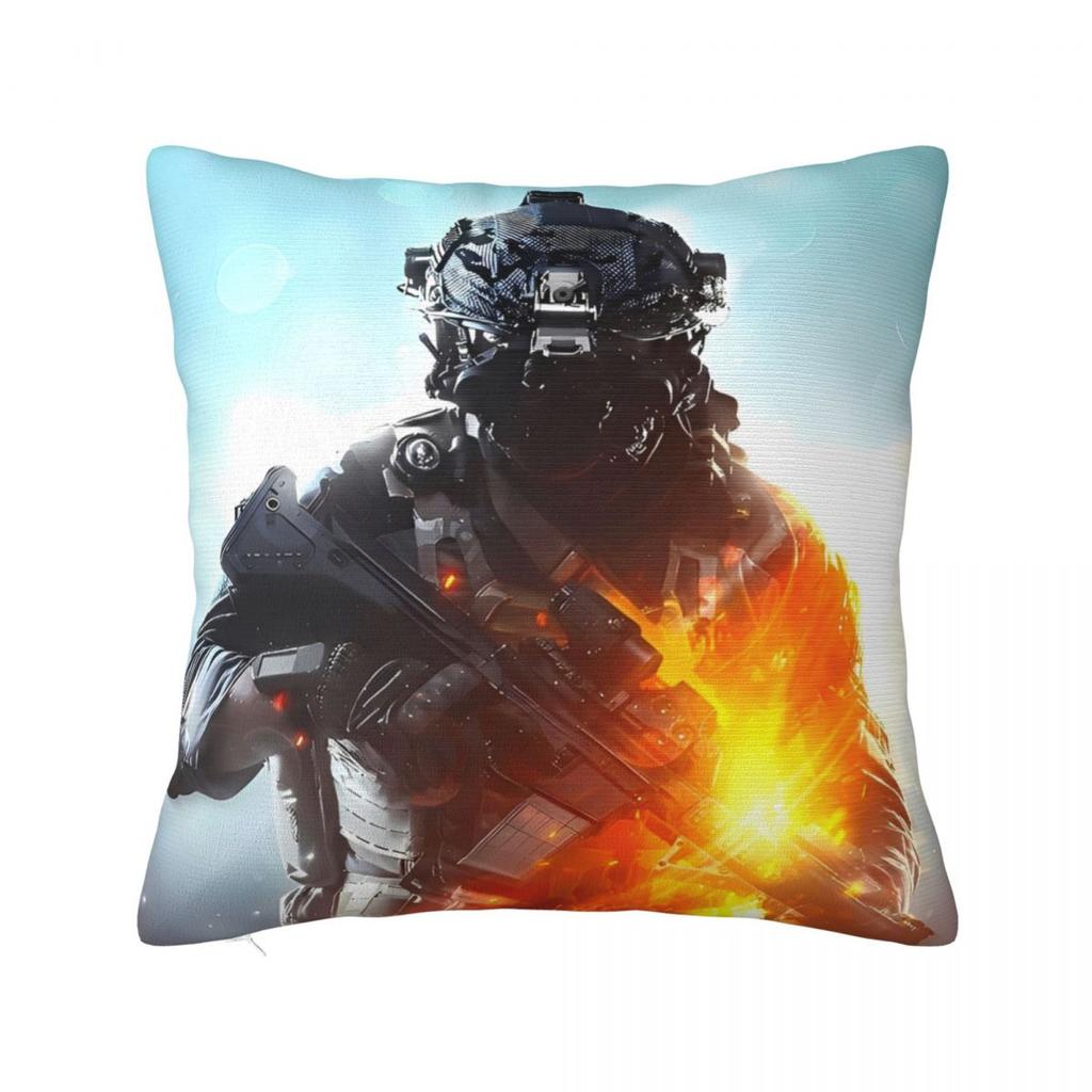 New Battlefield 6 Game Funny Pillow Cover Vintage Pillow Case For Wedding Party Home Decor Cushion Cover Polyester Pillowcases