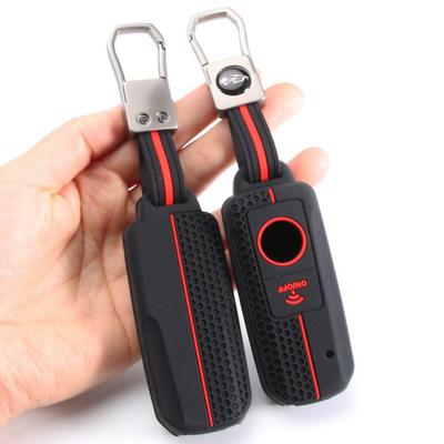 Silikonowe Etui na Kluczyk Pokrowiec Do Motocykla Yamaha Tmax 530 Dx Sx / Inteligentny Brelok do Kluczy Torba na Kluczyk Etui Ochronne