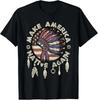 Make America Native Again Indigenous Peoples Day Black TShirt S5xl Q4124