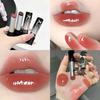 Punk Brown Mirror Water Solid Lip Gloss Moisturizing Mirror Glass Jelly Lipstick Non Stick Cup Water Light Clear Lip Tint Makeup