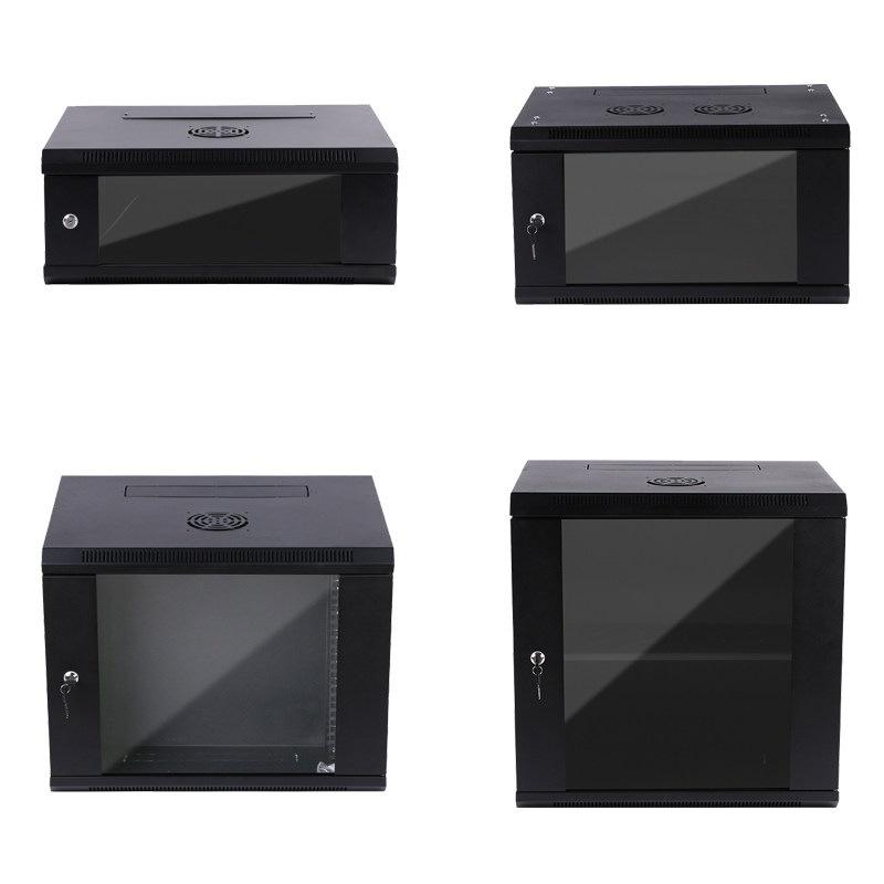 19-Inch Wall-Mounted Detachable Network Cabinet - Variants: 9U, 12U, 15U - for Low-Voltage Audio & Monitoring Equipment