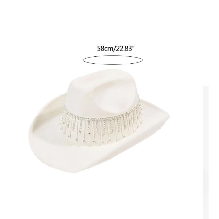 Tassel Cowgirl Hat Tassel Cowboy Hat Bachelorette Party Hat Bridal Party