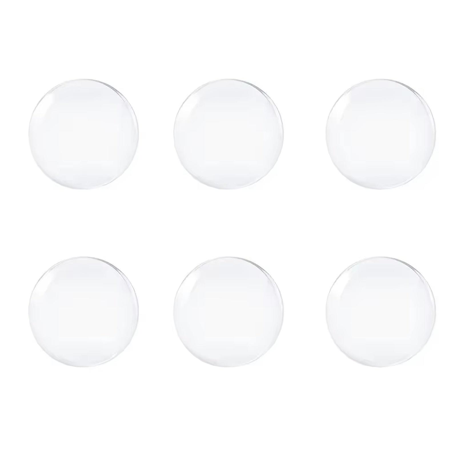 

Clear Door Stopper Silicone Pad 40x8mm - Self-Adhesive Wall Protector for Handles one size