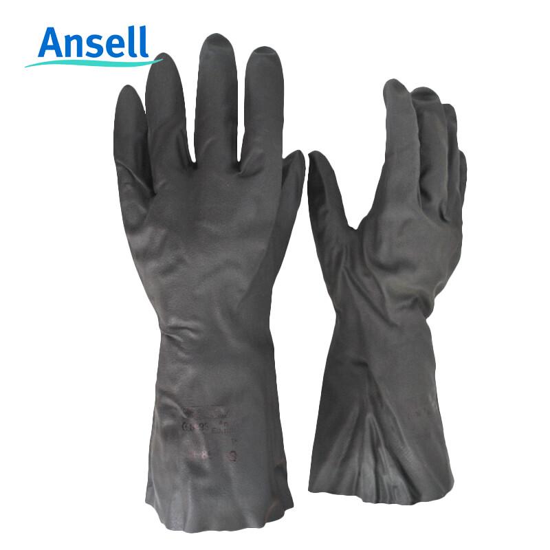 Ansell 29-865 Neoprene Chemical Resistant Industrial Gloves 8 (M)