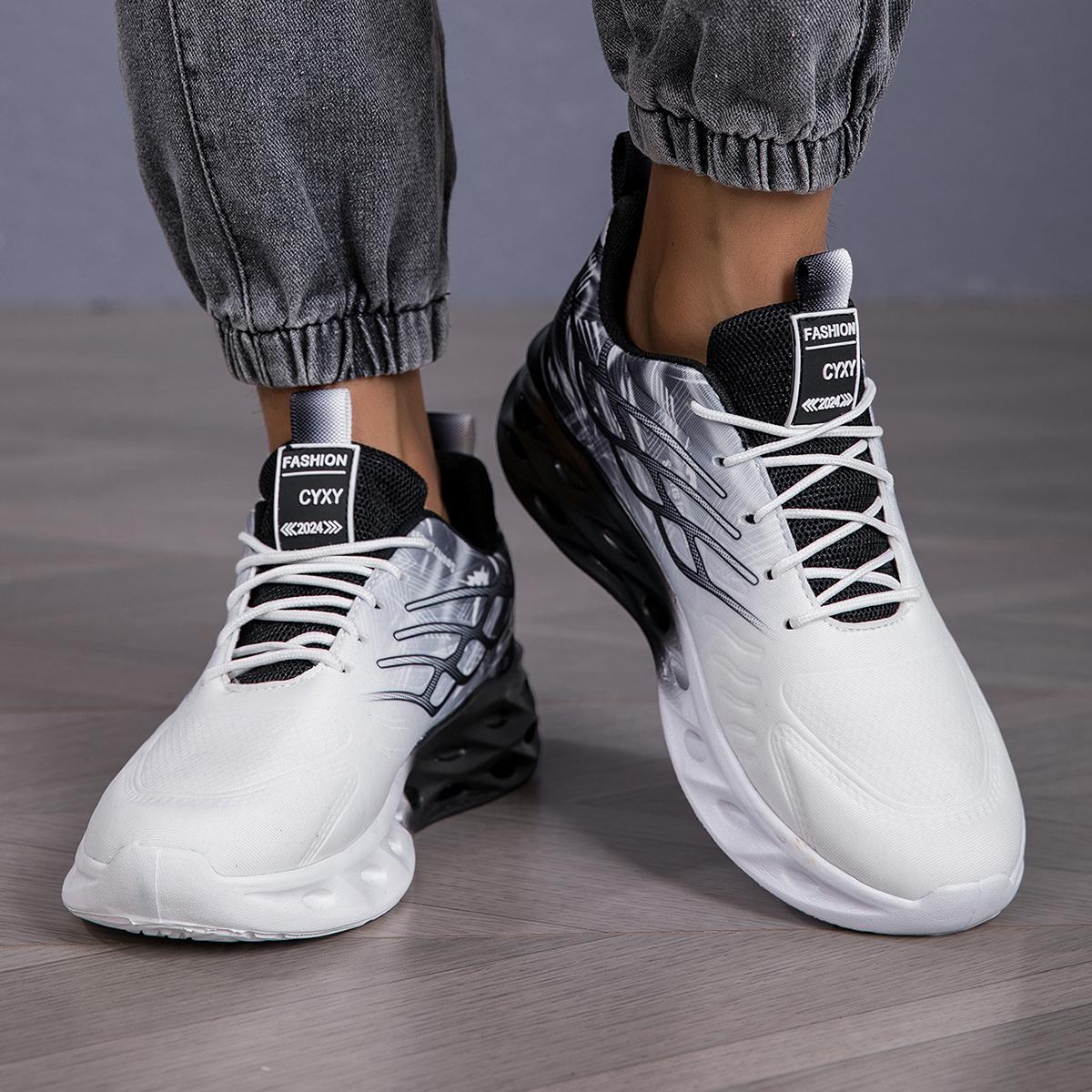 

Yrzl Мужские дышащие кроссовки Легкие удобные спортивные туфли Для нескользящих кроссовок Атлетические для тренировок на открытом воздухе Обувь для ходьбы 36